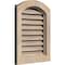 Ekena Millwork Arch Top Gable Vent Unfinished, Functional, Pine Gable Vent w/ Brick Mould Face Frame, 12"W x 20"H GVWAR12X2000SFUPI - alternate 4